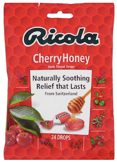 Image of Herbal Throat Drops Bag Natural Cherry Honey