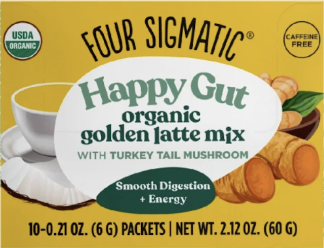 Image of HAPPY GUT Golden Latte Mix Powder (Turkey Tail)