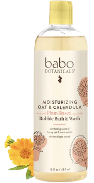 Image of Moisturizing Oat & Calendula Bubble Bath & Wash