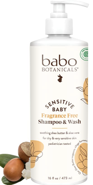 Image of Sensitive Baby Shampoo & Body Wash  (Fragrance Free)