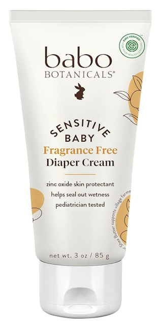 Image of Sensitive Baby Zinc Diaper Cream (Fragrance Free)