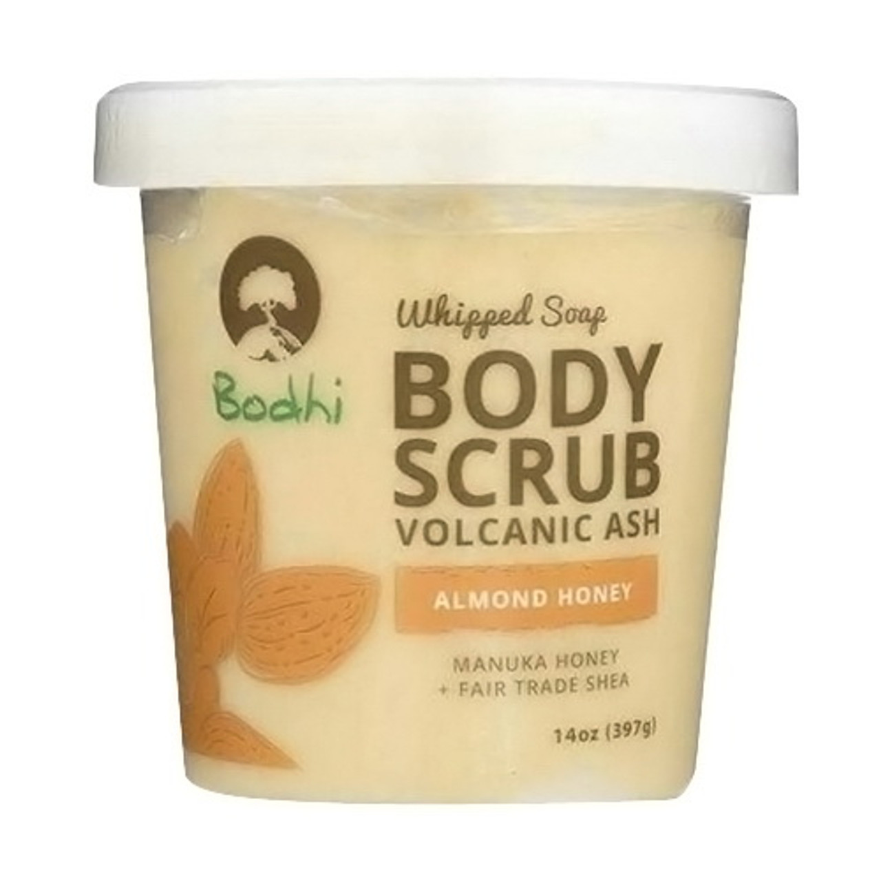 Image of Whipped Soap Body Scrub- Almond Honey
