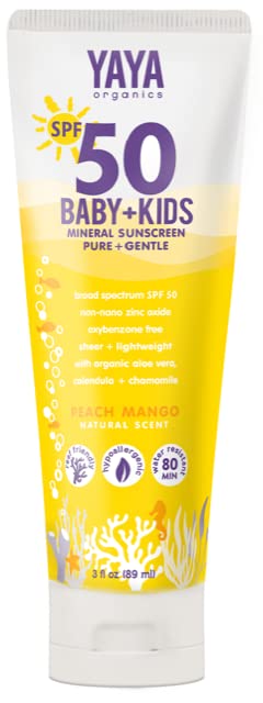 Image of Baby + Kids Mineral Sunscreen Lotion, SPF 50