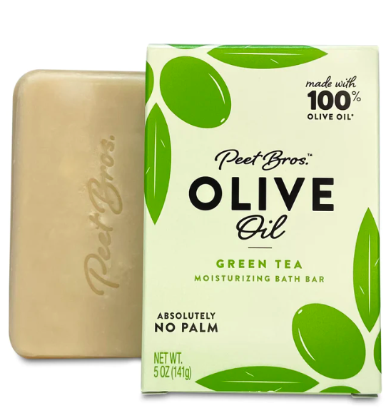 Image of Olive Oil Bar Soap - Green Tea