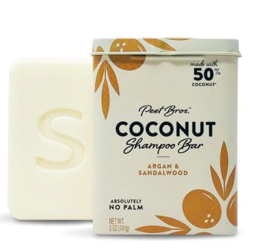Image of Coconut Shampoo Bar - Argan & Sandalwood