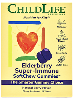 Image of Elderberry Super-Immune SoftChew Gummies Berry