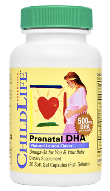 Image of Prenatal DHA 500 mg Softgel Lemon