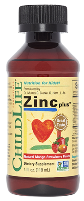 Image of Zinc Plus Liquid Mango Strawberry