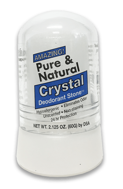 Image of Pure & Natural Crystal Deodorant Stick (Mini Travel)
