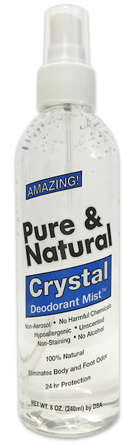 Image of Pure & Natural Crystal Deodorant Mist