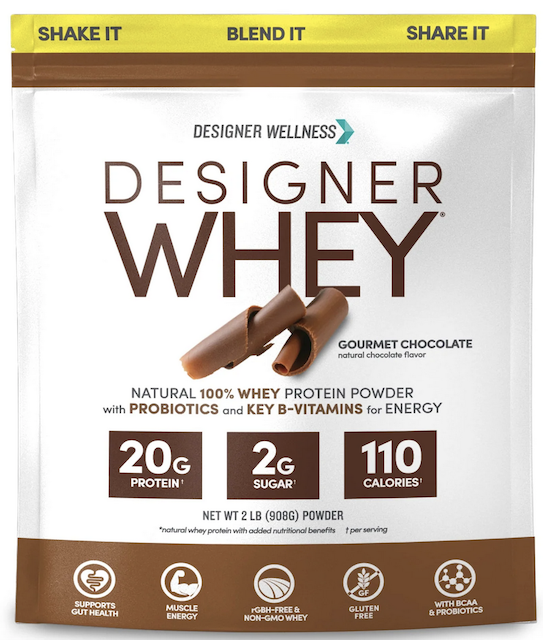 Image of Designer Whey Protein Powder Gourmet Chocolate