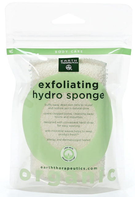 Image of Exfoliating Hydro Sponge Rectangular (Organic Cotton)