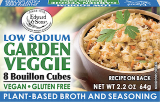 Image of Bouillon Cubes Garden Veggies Low Sodium