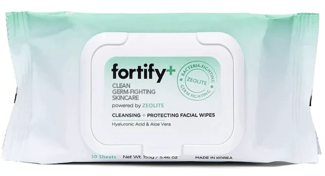 Image of Cleansing + Protecting Facial Wipes