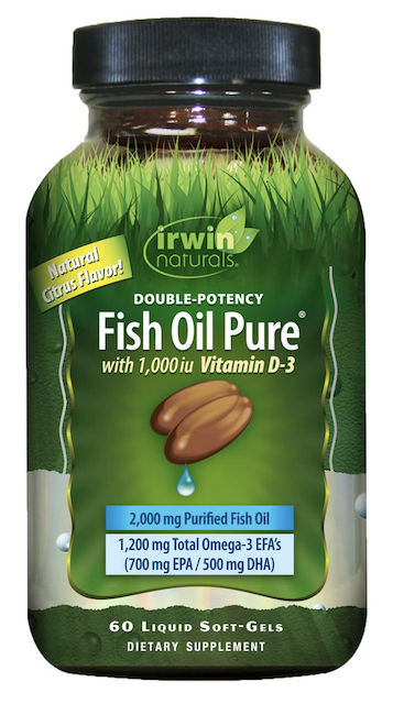 Image of Fish Oil Pure with Vitamin D3 1000 mg/12.5 mcg