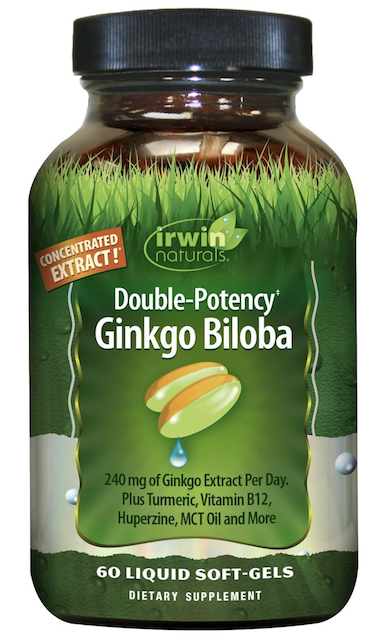 Image of Ginkgo Biloba 60 mg (plus Turmeric, B12,...)