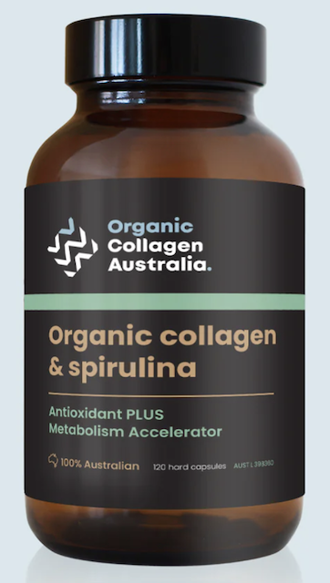 Image of Organic Collagen & Spirulina 555/185 mg