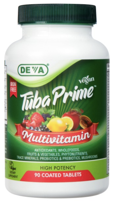 Image of Vegan TUBA Prime Multivitamin & Mineral - Iron Free