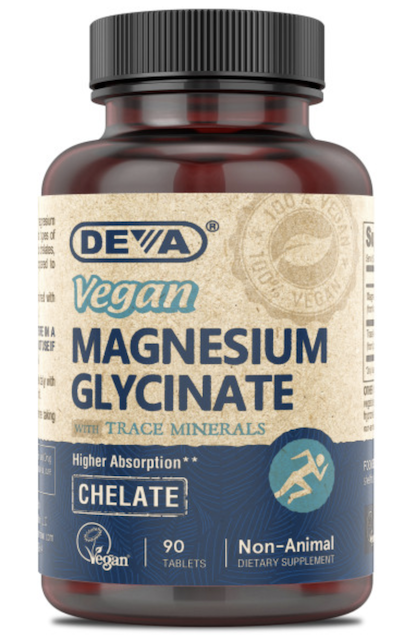 Image of Vegan Magnesium Glycinate with Trace Minerals 100/10 mg