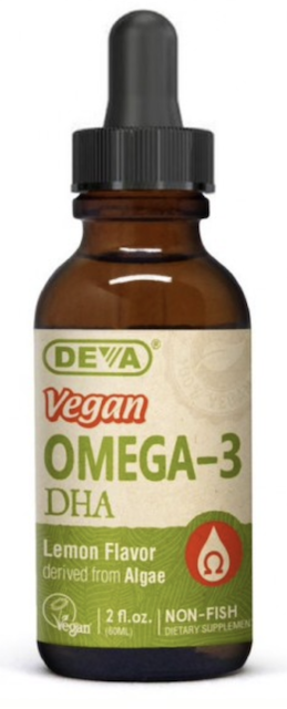 Image of Vegan Omega-3 DHA Liquid Lemon