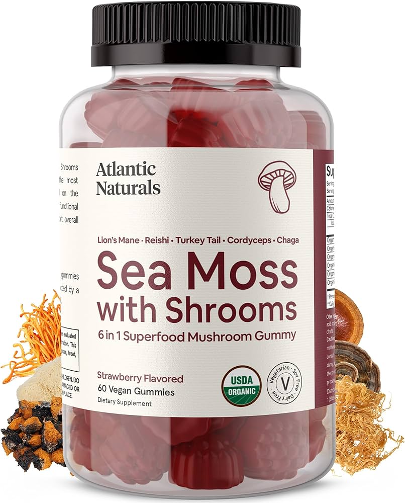 Image of Organic Sea Moss w/ Shrooms Superfood