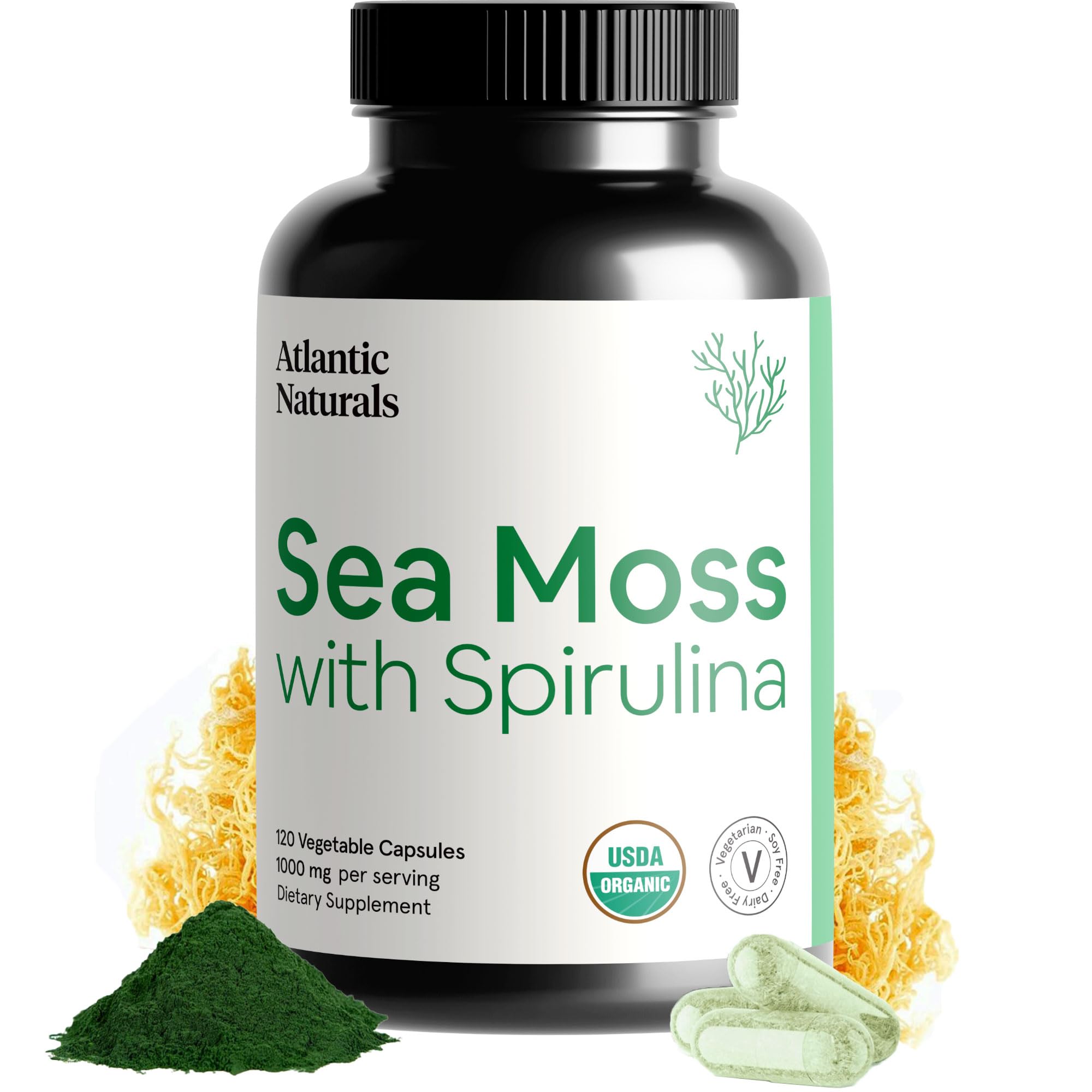 Image of Organic Sea Moss with Spirulina