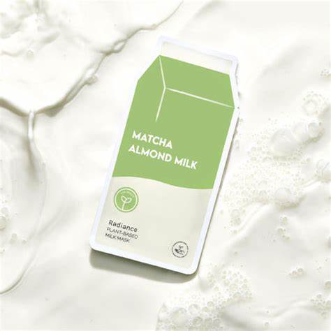 Image of Plan-Based Milk Mask Matcha Almond Milk