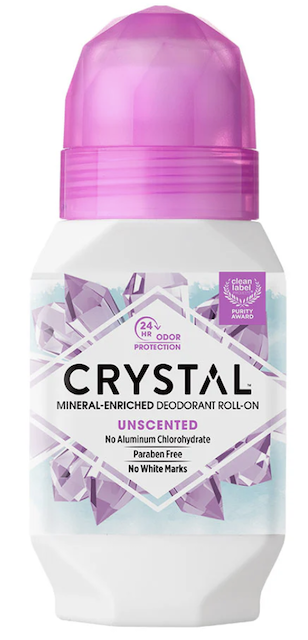 Image of Crystal Mineral Deodorant Roll-On Unscented