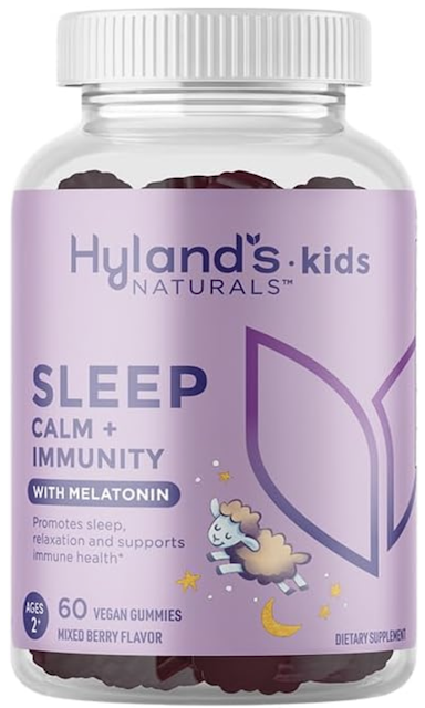 Image of Kids Sleep Calm + Immunity with Melatonin Gummies Mixed Berry