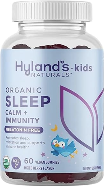 Image of Kids Sleep Calm + Immunity Melatonin Free Gummies Organic Mixed Berry