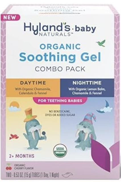 Image of Baby Soothing Gel Combo Pack (Teething) Organic