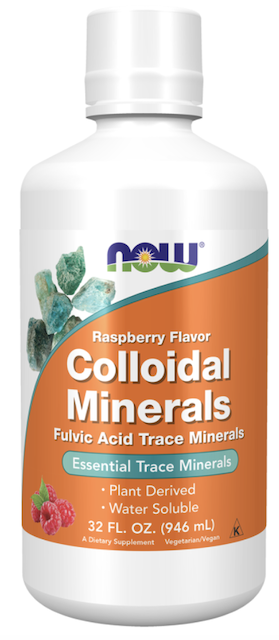 Image of Colloidal Minerals Liquid (Fulvic Acid Trace Minerals) Raspberry