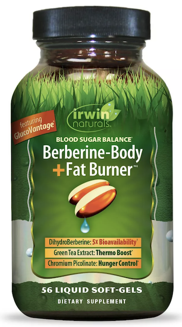 Image of Blood Sugar Balance Berberine-Body + Fat Burner