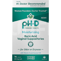 Image of Vaginal Supposit,boric Acid,moisturizer