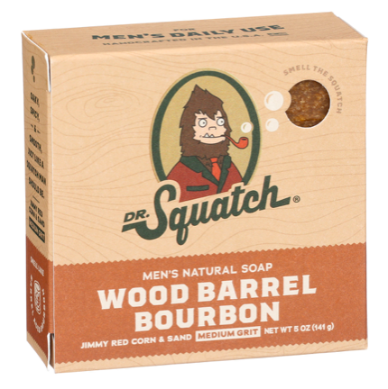 Image of Bar Soap Men's Wood Barrel Bourbon