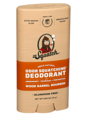 Image of Deodorant Men's Odor Squatching Wood Barrel Bourbon