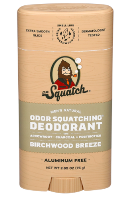 Image of Deodorant Men's Odor Squatching Birchwood Breeze