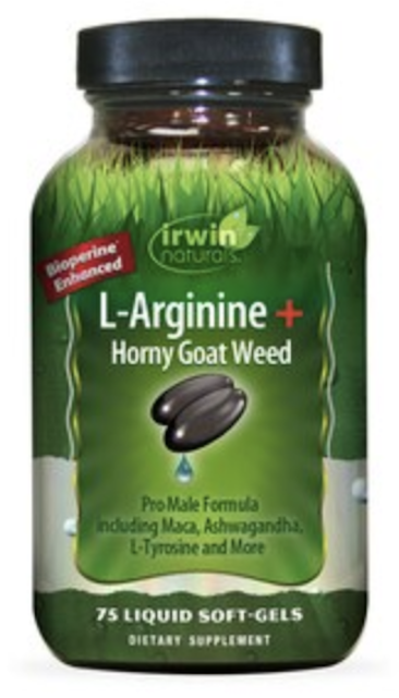 Image of L-Arginine +Horny Goat Weed (Male Formula)