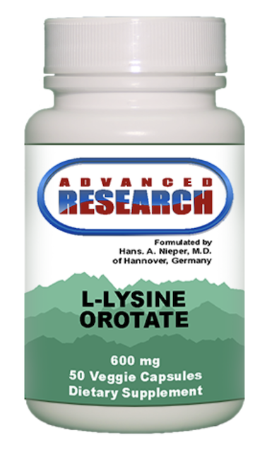 Image of L-Lysine Orotate 600 mg