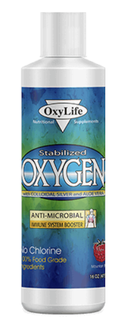 Image of Stabilized Oxygen with Colloidal Silver Mountain Berry