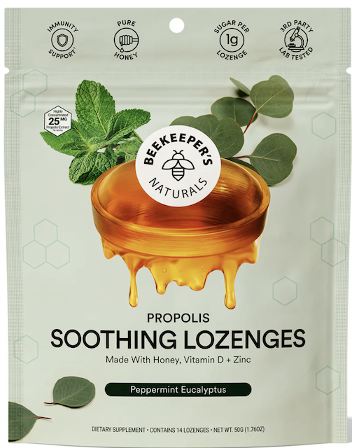 Image of Soothing Lozenges Propolis Peppermint Eucalyptus