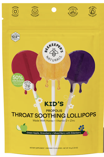 Image of Kid’s Throat Soothing Lollipops Propolis Variety Pack