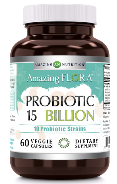 Image of Amazing Flora Probiotic 15 Billion 10 Strains