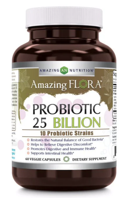 Image of Amazing Flora Probiotic 25 Billion 10 Strains