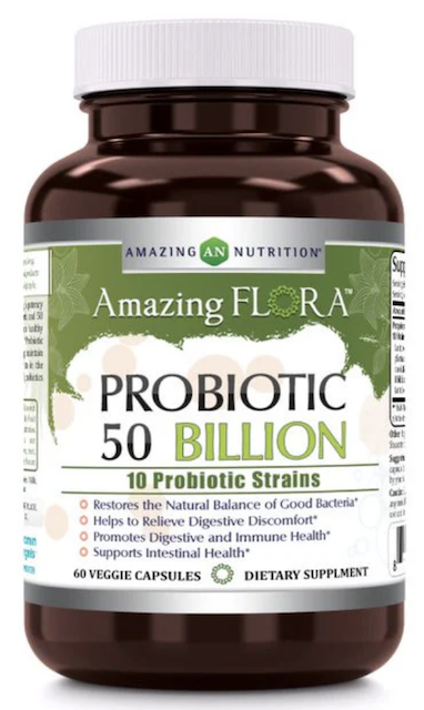 Image of Amazing Flora Probiotic 50 Billion 10 Strains