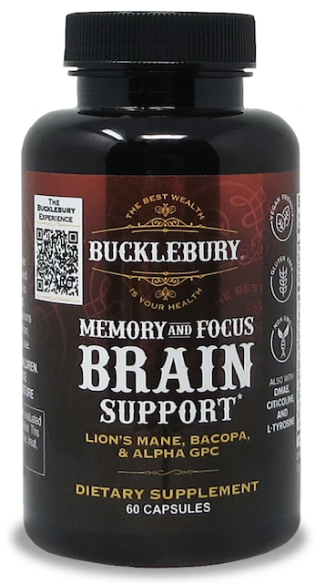 Image of Memory and Focus Brain Support (Lion's Mane, Bacopa & Aplha GPC)