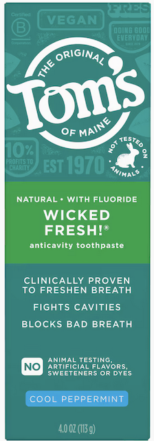 Image of Toothpaste Wicked Fresh! Anticavity (Fluoride) Cool Peppermint