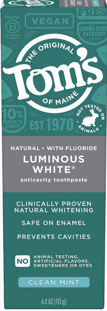 Image of Toothpaste Luminous White Anticavity (Fluoride) Clean Mint