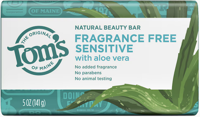 Image of Beauty Bar Soap Fragrance-Free Sensitive with Aloe