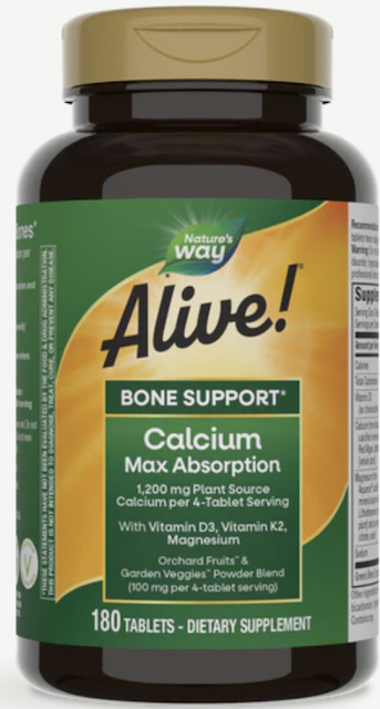 Image of Alive! Calcium Bone Support